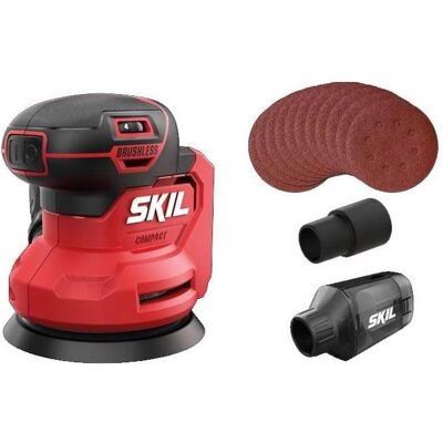 Skil, Schleifmaschine + Poliermaschine, Schnurloser Exzenterschleifer 3751CA, 20 V (Exzenterschleifer) Skil, Schleifmaschine + Poliermaschine, Schnurloser Exzenterschleifer 3751CA, 20 V (Exzenterschleifer)