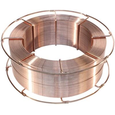Elmag, Schweissgerät Zubehör, - Hartauftragungsdraht (1.4718/HB600) D 300 / 1,0 mm / 15 kg Preis per Rolle Elmag, Schweissgerät Zubehör, - Hartauftragungsdraht (1.4718/HB600) D 300 / 1,0 mm / 15 kg Preis per Rolle