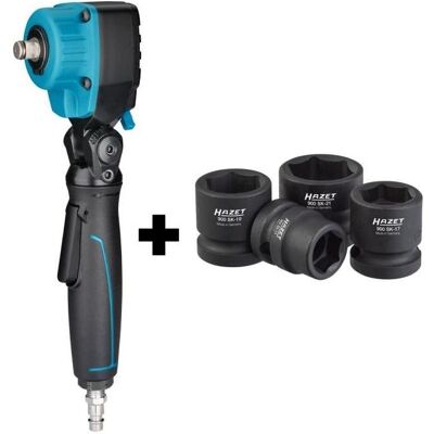 HAZET, Bohrmaschine + Akkuschrauber, 9012ATT.PROMO Schlagschrauber 550Nm 1/2" + 4 Steckschlüssel (Schlagschrauber) HAZET, Bohrmaschine + Akkuschrauber, 9012ATT.PROMO Schlagschrauber 550Nm 1/2" + 4 Steckschlüssel (Schlagschrauber)