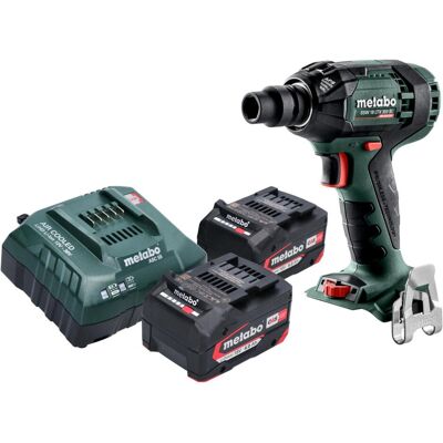Metabo, Bohrmaschine + Akkuschrauber, SSW 18 LTX 300 BL Akku Schlagschrauber 18 V 300 Nm 1/2" Brushless + 2x Akku 4,0 Ah + (Schlagschrauber) Metabo, Bohrmaschine + Akkuschrauber, SSW 18 LTX 300 BL Akku Schlagschrauber 18 V 300 Nm 1/2" Brushless + 2x Akku 4,0 Ah + (Schlagschrauber)