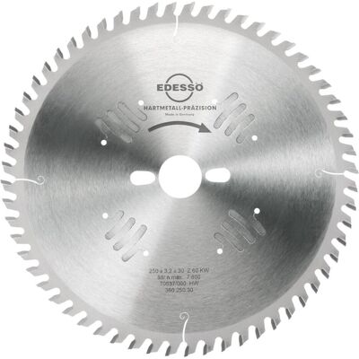 Edessö - Kreissägeblatt HW Profi 250mm - Schnittqualität Edessö - Kreissägeblatt HW Profi 250mm - Schnittqualität