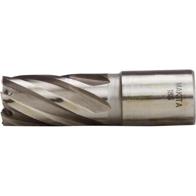 Makita, Lochsäge, Zubehör HB18S HSS-Kernbohrer 18mm Schnitttiefe 30mm Weldon (18 mm) Makita, Lochsäge, Zubehör HB18S HSS-Kernbohrer 18mm Schnitttiefe 30mm Weldon (18 mm)