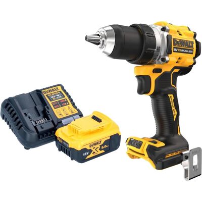 DeWalt, Bohrmaschine + Akkuschrauber, DCD 800 P1 Akku Bohrschrauber 18 V 90 Nm Brushless + 1x Akku 5,0 Ah + Ladegerät (Bohrschrauber) DeWalt, Bohrmaschine + Akkuschrauber, DCD 800 P1 Akku Bohrschrauber 18 V 90 Nm Brushless + 1x Akku 5,0 Ah + Ladegerät (Bohrschrauber)
