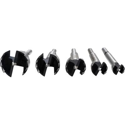 Stier, Bohrereinsatz, Forstnerbohrer-Set, 5-teilig (15, 20, 25, 30, 35 mm) (15 Millimeter, 25 Millimeter, 30 Millimeter, 35 Millimeter, bis 20 Millimeter) Stier, Bohrereinsatz, Forstnerbohrer-Set, 5-teilig (15, 20, 25, 30, 35 mm) (15 Millimeter, 25 Millimeter, 30 Millimeter, 35 Millimeter, bis 20 Millimeter)