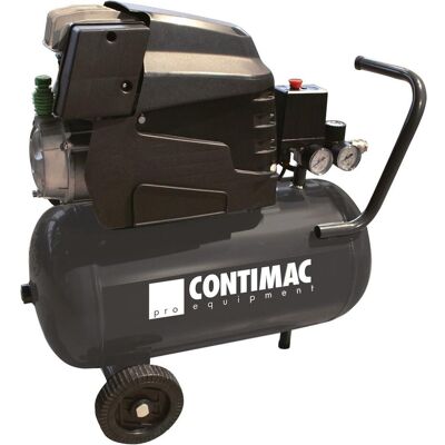 Contimac, Kompressor, CM 250/8/24 W Compressor - 2 PK - 8 Bar - 250 L/min - 24L (24 l, 8 Bar) Contimac, Kompressor, CM 250/8/24 W Compressor - 2 PK - 8 Bar - 250 L/min - 24L (24 l, 8 Bar)