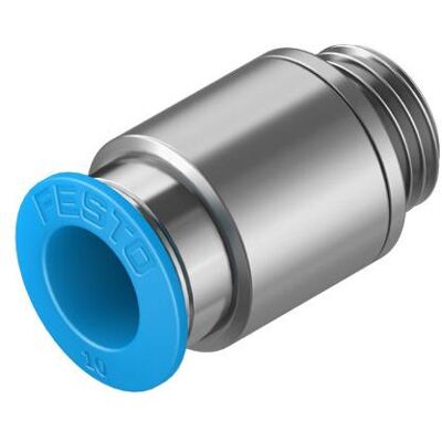 Festo, Rohrverbindungstechnik, Push-in Fitting, Male G1/4, 10mm, Hex Festo, Rohrverbindungstechnik, Push-in Fitting, Male G1/4, 10mm, Hex