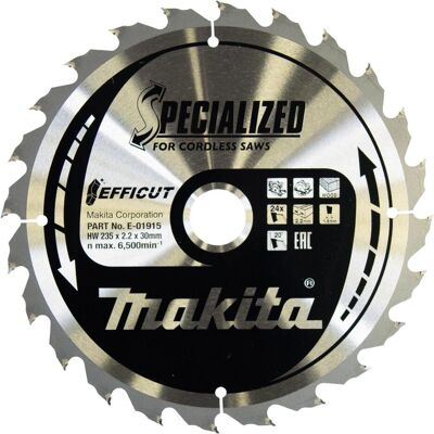 Makita, Sägeblatt, EFFICUT Sägeblatt 235 x 30 x 24 Zähne Makita, Sägeblatt, EFFICUT Sägeblatt 235 x 30 x 24 Zähne