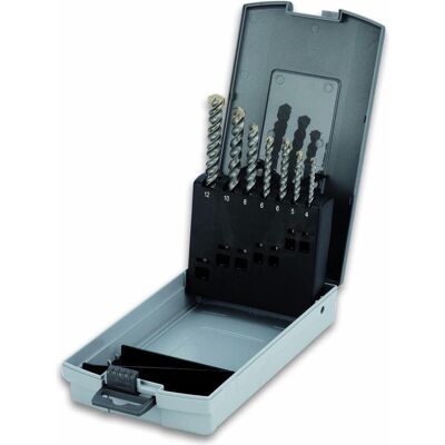 Cimco, Bohrereinsatz, Hartmetall Hammerbohrer-Set 7t (12 mm) Cimco, Bohrereinsatz, Hartmetall Hammerbohrer-Set 7t (12 mm)