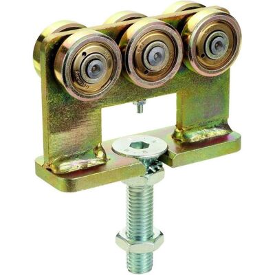 Helm Modell 492 Verzinkter Stahl Schiebetor Rollensatz - Höhenverstellbar Helm Modell 492 Verzinkter Stahl Schiebetor Rollensatz - Höhenverstellbar