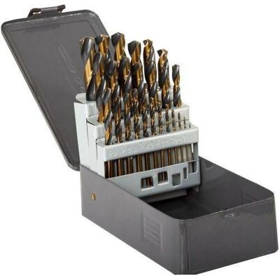 Proline, Bohrereinsatz, Metal drills hss din338 grinding pieces 25 (1-13 mm) (338 Millimeter) Proline, Bohrereinsatz, Metal drills hss din338 grinding pieces 25 (1-13 mm) (338 Millimeter)