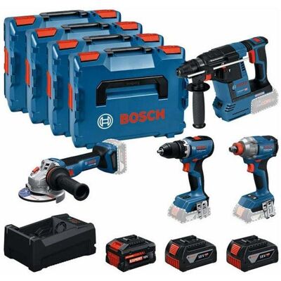 Bosch Professional, Elektrowerkzeug Set, Akkutoolkit Bosch Professional, Elektrowerkzeug Set, Akkutoolkit