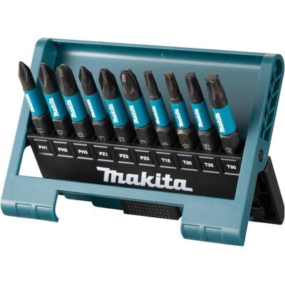 Makita, Bits, Impact Black Bit-Set (Kreuz Phillips PH, Kreuz Pozidriv PZ) Makita, Bits, Impact Black Bit-Set (Kreuz Phillips PH, Kreuz Pozidriv PZ)