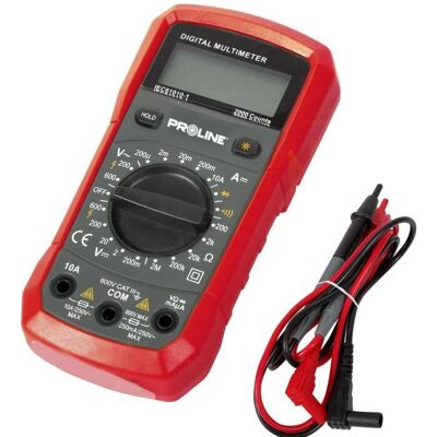 Proline, Multimeter, Pro-Line UNIVERSAL-MESSUNG 600V, CE (Hand-Multimeter) Proline, Multimeter, Pro-Line UNIVERSAL-MESSUNG 600V, CE (Hand-Multimeter)