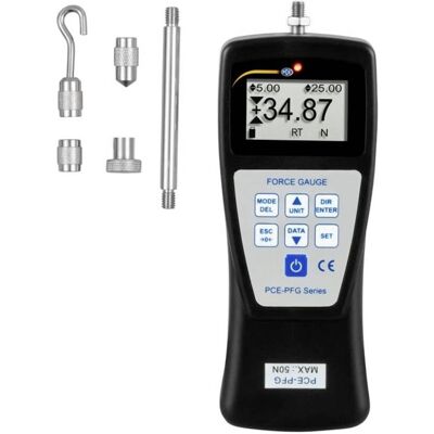 PCE Instruments, Detektor, PCE-PFG 50 Dynamometer Werksstandard (ohne Zertifikat) (Kraftmessgerät) PCE Instruments, Detektor, PCE-PFG 50 Dynamometer Werksstandard (ohne Zertifikat) (Kraftmessgerät)