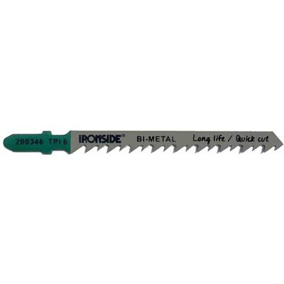 Ironside, Sägeblatt, HCS-Stichsägeblätter für Holz, 5 Stück Ironside, Sägeblatt, HCS-Stichsägeblätter für Holz, 5 Stück