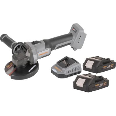 Procraft, Winkelschleifer, Industrial AG125Abb Akku Winkelschleifer 20 V 125 mm Brushless + 2x Akku 2,0 Ah + Ladegerät (125 mm) Procraft, Winkelschleifer, Industrial AG125Abb Akku Winkelschleifer 20 V 125 mm Brushless + 2x Akku 2,0 Ah + Ladegerät (125 mm)