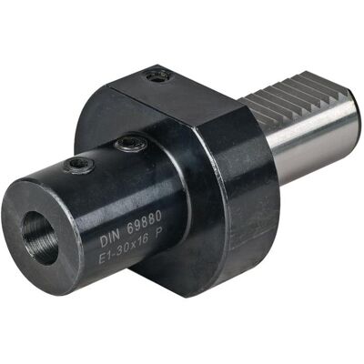 Tecwerk, Zubehör Maschine, Werkzeughalter E1 DIN 69880 Spann-Ø 32 mm VDI40 passend zu Wendeplattenbohrer Tecwerk, Zubehör Maschine, Werkzeughalter E1 DIN 69880 Spann-Ø 32 mm VDI40 passend zu Wendeplattenbohrer