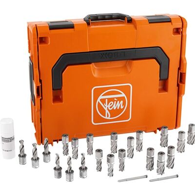 Fein, Lochsäge, Kernbohrer-Set (10 mm, 12 mm, 14 mm, 16 mm, 18 mm, 20 mm, 22 mm) Fein, Lochsäge, Kernbohrer-Set (10 mm, 12 mm, 14 mm, 16 mm, 18 mm, 20 mm, 22 mm)