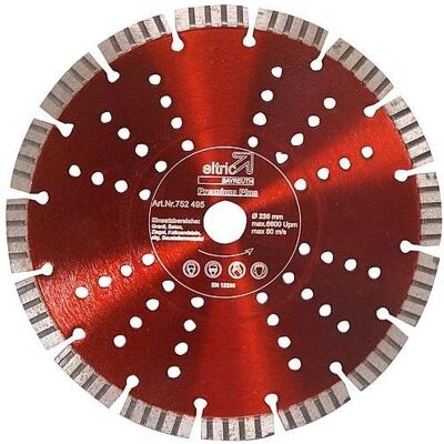 EGB, Sägeblatt, DiamantTrennscheibe 230mm Rot EGB, Sägeblatt, DiamantTrennscheibe 230mm Rot