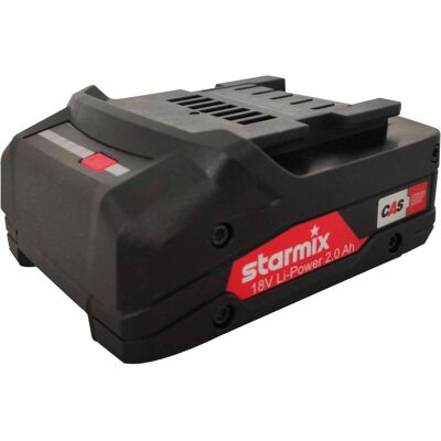 starmix, Werkzeugakku + Ladegerät, Akkupack 18V LI-Power 2Ah (18 V) starmix, Werkzeugakku + Ladegerät, Akkupack 18V LI-Power 2Ah (18 V)