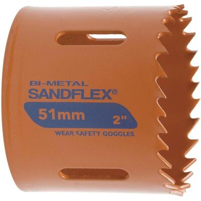 Bahco Lochsäge, Sandflex Bimetall-Lochsäge für Metall/Holzplatten/Kunststoff 64 mm - Kartonverpackung (64 mm) Bahco Lochsäge, Sandflex Bimetall-Lochsäge für Metall/Holzplatten/Kunststoff 64 mm - Kartonverpackung (64 mm)
