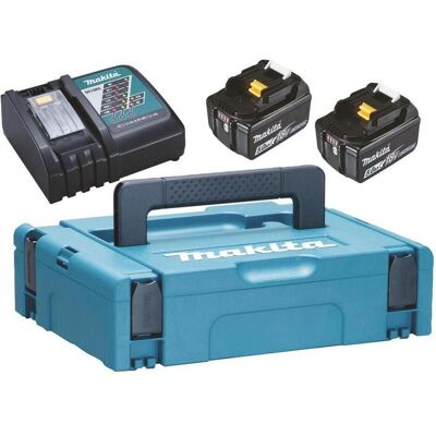 Makita, Werkzeugakku + Ladegerät, 197624-2 (18 V) Makita, Werkzeugakku + Ladegerät, 197624-2 (18 V)