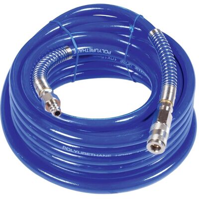 Elmag, Zubehör Druckluftwerkzeug, Druckluftschlauch Set PU 20m mit Kupplung und Tülle 8x12mm Elmag, Zubehör Druckluftwerkzeug, Druckluftschlauch Set PU 20m mit Kupplung und Tülle 8x12mm