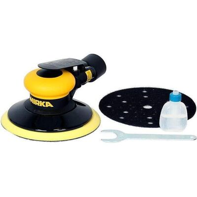 Mirka, Schleifmaschine + Poliermaschine, ROS 525CV Druckluft-Exzenterschleifer – 125-mm-Schleifteller – 2,5-mm-Schwenkbereich – Mirka, Schleifmaschine + Poliermaschine, ROS 525CV Druckluft-Exzenterschleifer – 125-mm-Schleifteller – 2,5-mm-Schwenkbereich –