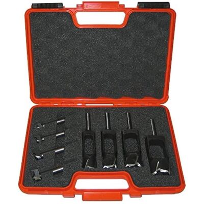 CMT, Bohrereinsatz, 500.001.08 Satz Bohrer und Fräser 8-10-12-15 (10 Millimeter, 12 Millimeter, 15 Millimeter, 8 Millimeter) CMT, Bohrereinsatz, 500.001.08 Satz Bohrer und Fräser 8-10-12-15 (10 Millimeter, 12 Millimeter, 15 Millimeter, 8 Millimeter)