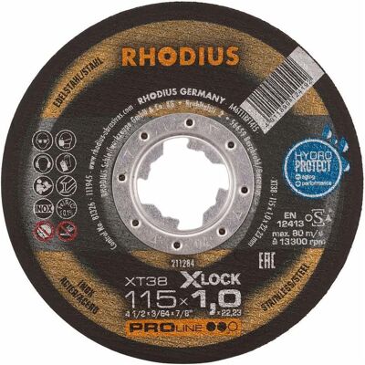 Rhodius, Sägeblatt, Extradünne Trennscheibe XT38 X-LOCK Rhodius, Sägeblatt, Extradünne Trennscheibe XT38 X-LOCK