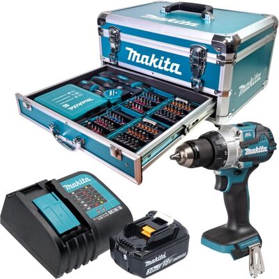 Makita, Bohrmaschine + Akkuschrauber, DHP 489 (Schlagbohrschrauber) Makita, Bohrmaschine + Akkuschrauber, DHP 489 (Schlagbohrschrauber)