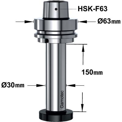 CMT 183.360.10 Spannzangenfutter - HSK-63F - Präzisionsfräserhalter CMT 183.360.10 Spannzangenfutter - HSK-63F - Präzisionsfräserhalter