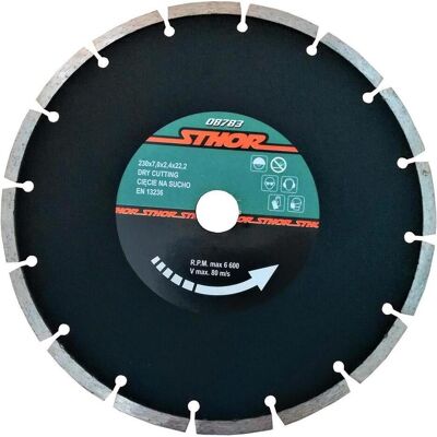 Toya, Sägeblatt, Diamond Blade Segmented 230mm Toya, Sägeblatt, Diamond Blade Segmented 230mm