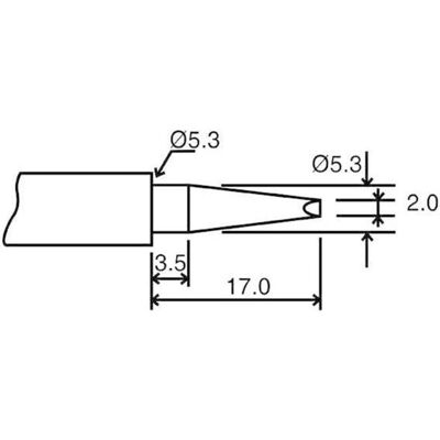 Velleman Spare Bit Tip 4 For Vtssc10N-20N-30N (Ersatzteil), Lötgerät Zubehör, Mehrfarbig Velleman Spare Bit Tip 4 For Vtssc10N-20N-30N (Ersatzteil), Lötgerät Zubehör, Mehrfarbig