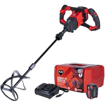 Rubi, Rührwerk + Mörtelrührer, Energy Cas Mix E-10 Akku-Mixer Rubi, Rührwerk + Mörtelrührer, Energy Cas Mix E-10 Akku-Mixer