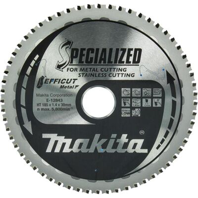 Makita, Sägeblatt, KREISSÄGE 185 x 30 x 60 ZÄHNE METALLWIRKUNG Makita, Sägeblatt, KREISSÄGE 185 x 30 x 60 ZÄHNE METALLWIRKUNG