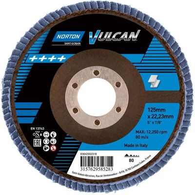 Norton 63642502318 Zirkonoxid-Fächerscheibe - Schleifscheibe Norton 63642502318 Zirkonoxid-Fächerscheibe - Schleifscheibe