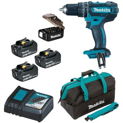 Makita, Bohrmaschine + Akkuschrauber, DHP482RFX3 (Schlagbohrschrauber) Makita, Bohrmaschine + Akkuschrauber, DHP482RFX3 (Schlagbohrschrauber)