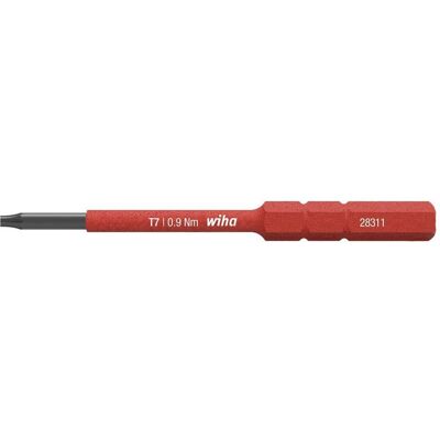 Wiha, Bits, Bit slimBit electric 2831, TORX, T7 x 75 mm Wiha, Bits, Bit slimBit electric 2831, TORX, T7 x 75 mm