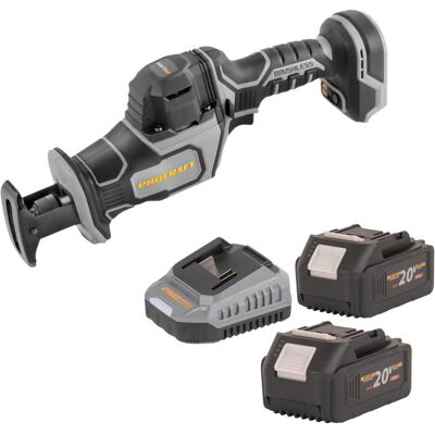 Procraft, Säbelsäge, Industrial RS20Abb Recipro Säbelsäge 20 V Brushless + 2x Akku 4,0 Ah + Ladegerät Procraft, Säbelsäge, Industrial RS20Abb Recipro Säbelsäge 20 V Brushless + 2x Akku 4,0 Ah + Ladegerät