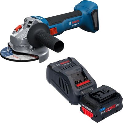 Professional, Winkelschleifer, Bosch GWS 18V-8 Professional Akku Winkelschleifer 18 V 125 mm Brushless + 1x ProCORE Akku 5,5 Ah + (125 mm) Professional, Winkelschleifer, Bosch GWS 18V-8 Professional Akku Winkelschleifer 18 V 125 mm Brushless + 1x ProCORE Akku 5,5 Ah + (125 mm)