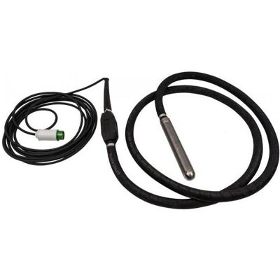 Elmag, Rührwerk + Mörtelrührer, - Hochfrequenz Innenrüttler Ø38mm, 5m Schlauch, Flaschenlänge 320mm, 42V / 200 Hz / 6A, thermi (Betonverdichter) Elmag, Rührwerk + Mörtelrührer, - Hochfrequenz Innenrüttler Ø38mm, 5m Schlauch, Flaschenlänge 320mm, 42V / 200 Hz / 6A, thermi (Betonverdichter)