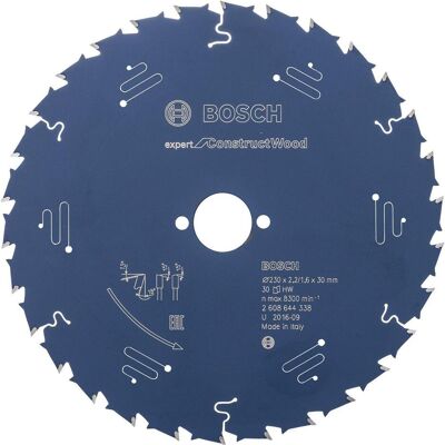 Bosch Professional Zubehör, Sägeblatt, EX CW H 230x30-30 Bosch Professional Zubehör, Sägeblatt, EX CW H 230x30-30