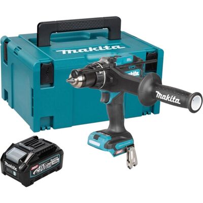 Makita, Bohrmaschine + Akkuschrauber, HP 003 GM101 Akku Schlagbohrschrauber 40 V max. 180 Nm Brushless + 1x Akku 4,0 Ah + Makpac - (Schlagbohrschrauber) Makita, Bohrmaschine + Akkuschrauber, HP 003 GM101 Akku Schlagbohrschrauber 40 V max. 180 Nm Brushless + 1x Akku 4,0 Ah + Makpac - (Schlagbohrschrauber)