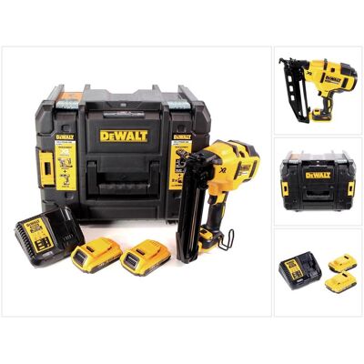 DeWalt, Tacker + Nagelpistole, DCN 660 D2 Akku Nagler 18V 32 - 63mm Brushless + 2x Akku 2,0Ah + Ladegerät + Koffer (Nagelpistole) DeWalt, Tacker + Nagelpistole, DCN 660 D2 Akku Nagler 18V 32 - 63mm Brushless + 2x Akku 2,0Ah + Ladegerät + Koffer (Nagelpistole)
