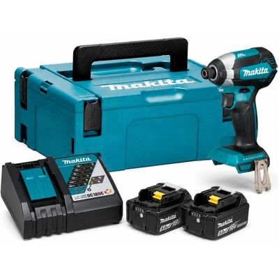 Makita, Bohrmaschine + Akkuschrauber, DTD158RTJ Akku-Schlagschrauber (Schlagschrauber) Makita, Bohrmaschine + Akkuschrauber, DTD158RTJ Akku-Schlagschrauber (Schlagschrauber)