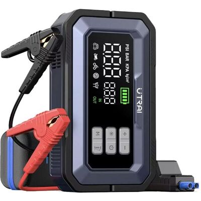 Utrai, Starthilfe, JS30-Anlasser mit Kompressor (7000 A) Utrai, Starthilfe, JS30-Anlasser mit Kompressor (7000 A)