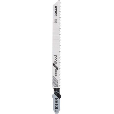 Bosch Zubehör, Sägeblatt, Stichsägeblatt HCS, T 101 BR Clean for Wood Bosch Zubehör, Sägeblatt, Stichsägeblatt HCS, T 101 BR Clean for Wood
