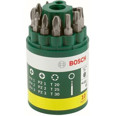 Haushalt, Bits, Screwdriver Bit Set 10pcs Bosch Haushalt, Bits, Screwdriver Bit Set 10pcs Bosch