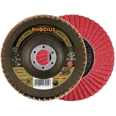 Rhodius Schleifmittel - Fächerschleifscheibe - Jumbo Speed - 125mm Rhodius Schleifmittel - Fächerschleifscheibe - Jumbo Speed - 125mm